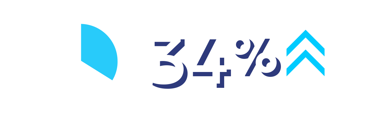 34% Up Infographic